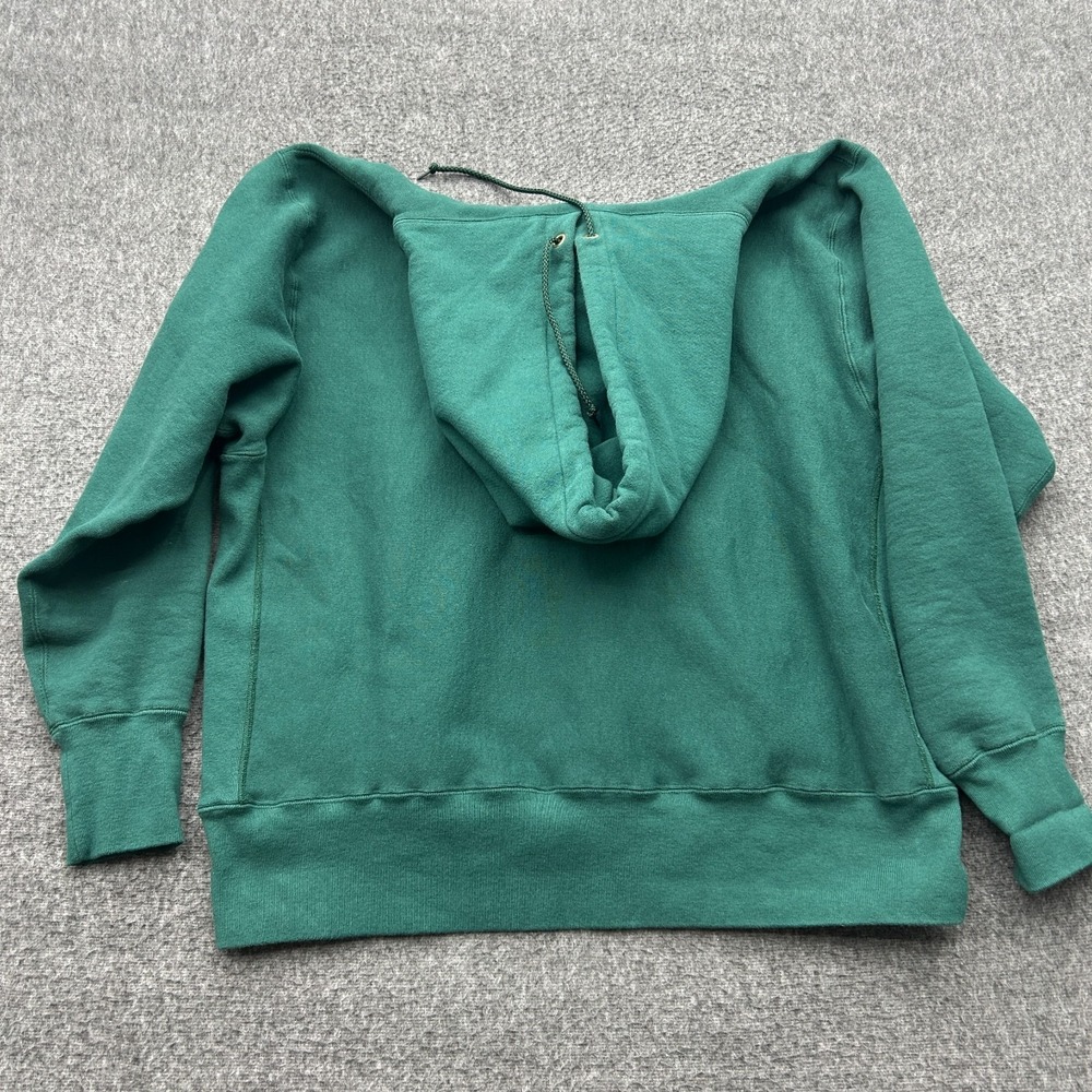 Vintage Dartmouth Hoodie by Camber USA Made Green Pullover Sweatshirt Size 2XL - Picture 13 of 13